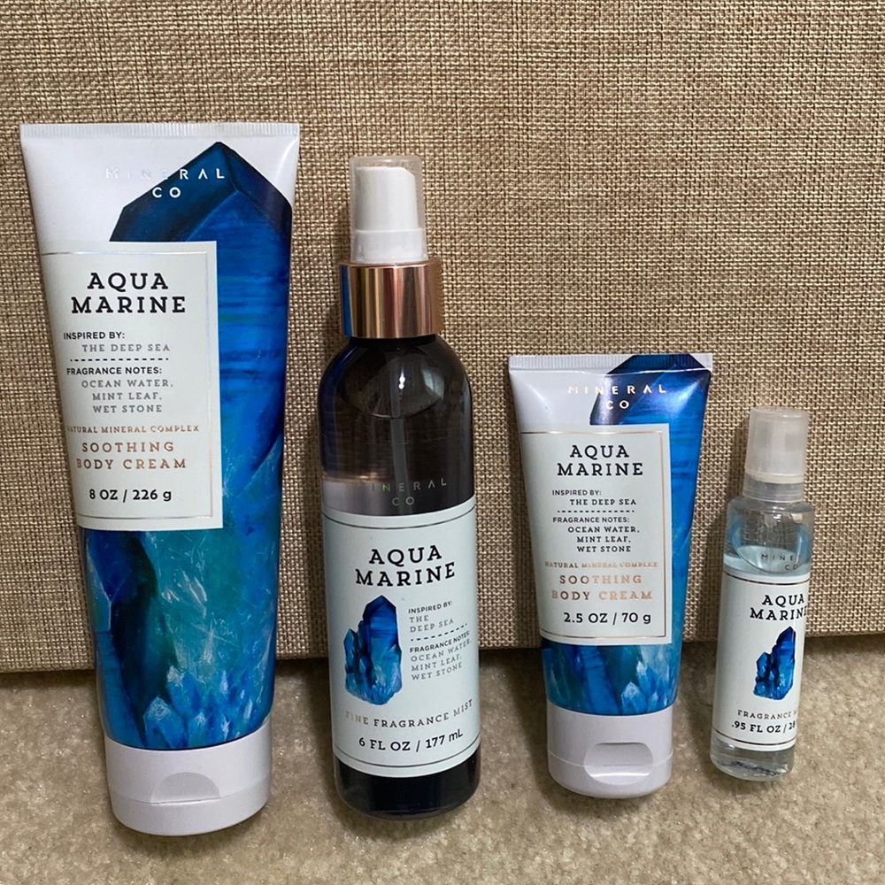 Aqua Marine Bath and Body set